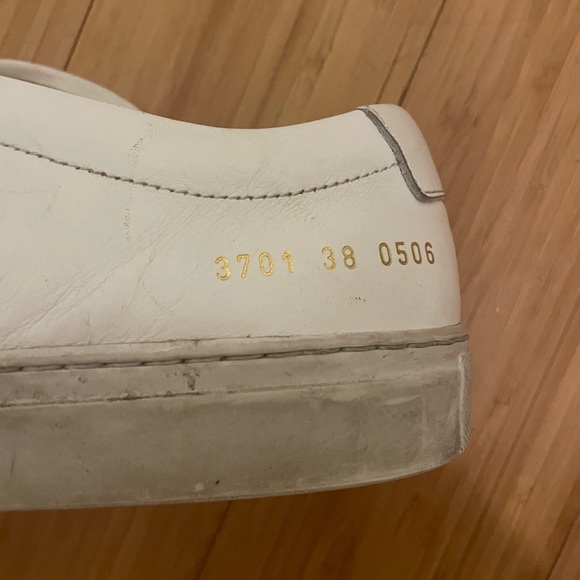 White Leather Common Projects! - Picture 3 of 10